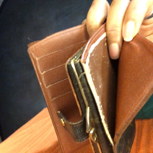 Louis Vuitton Monogram Porte monnaie Viennoise Bifold kiss lock wallet - Picture 8 of 11
